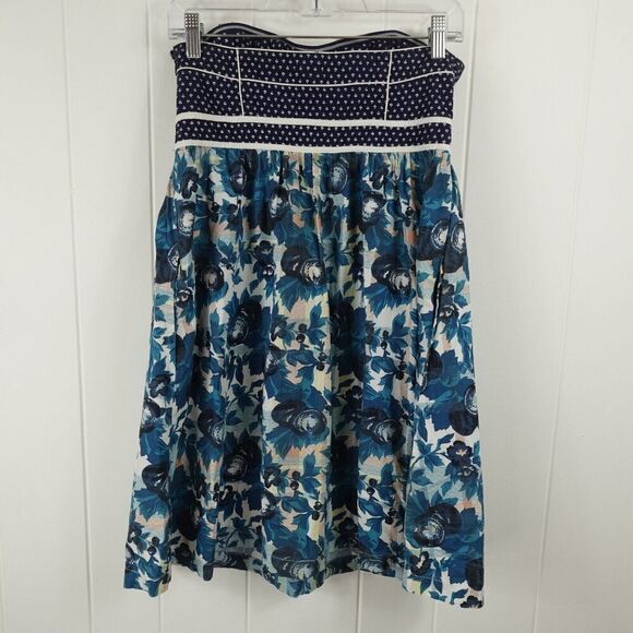 Urban Outfitters Kimchi Blue Strapless Floral Dress Size 6 - Picture 6 of 10